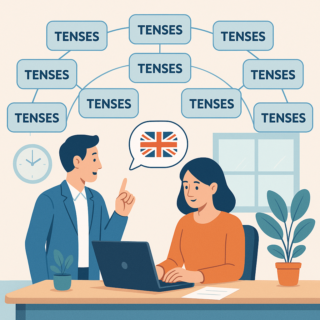 การสื่อสารภาษาอังกฤษด้วย 12 Tenses