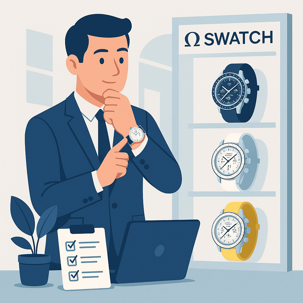 การเลือกซื้อ Omega x Swatch อย่างมืออาชีพ