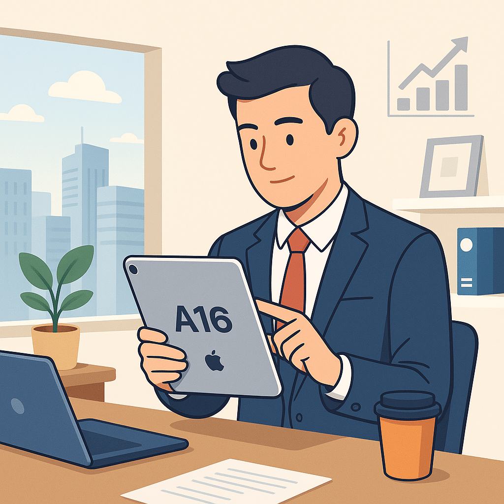 ประสิทธิภาพ iPad A16