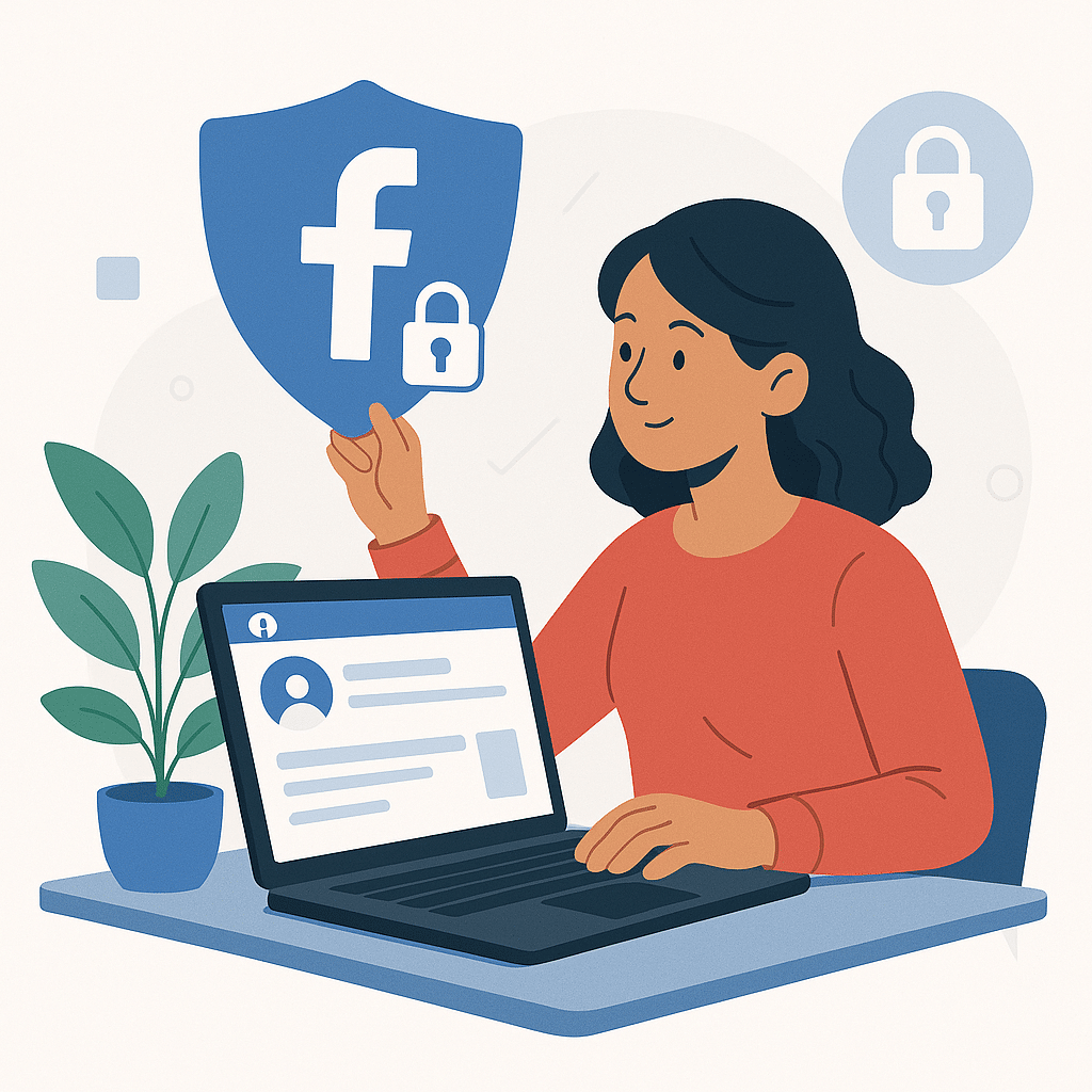 วิธีล็อคโปรไฟล์ facebook