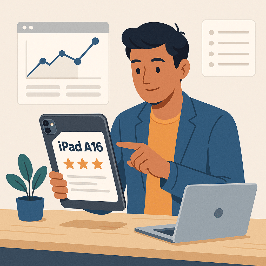 iPad A16 รีวิวและสเปค